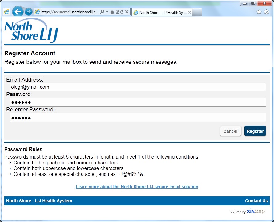 Northwell Health Secure Email User Awareness Program